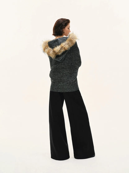 kvkv Wide Waistband Air Layer Straight Leg Sweatpants