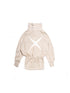 ARIADNAw Ariadna Punk Knit High Collar Loose Fit Thick Soft Vintage Femme