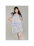 DIDDI MODA Sweet Salty Floral Square Neck Two Piece Set