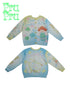 Frufru Gulu Autumn Double Sided Print Knit Cardigan