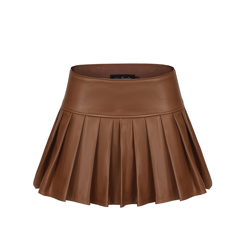 light coffee colored half skirt