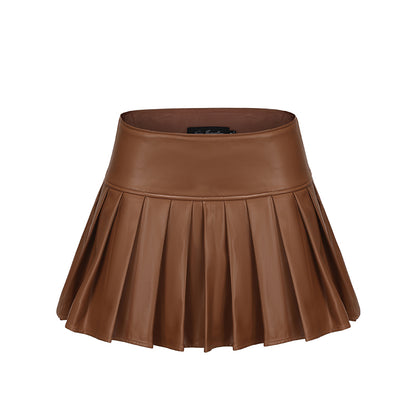 light coffee colored half skirt
