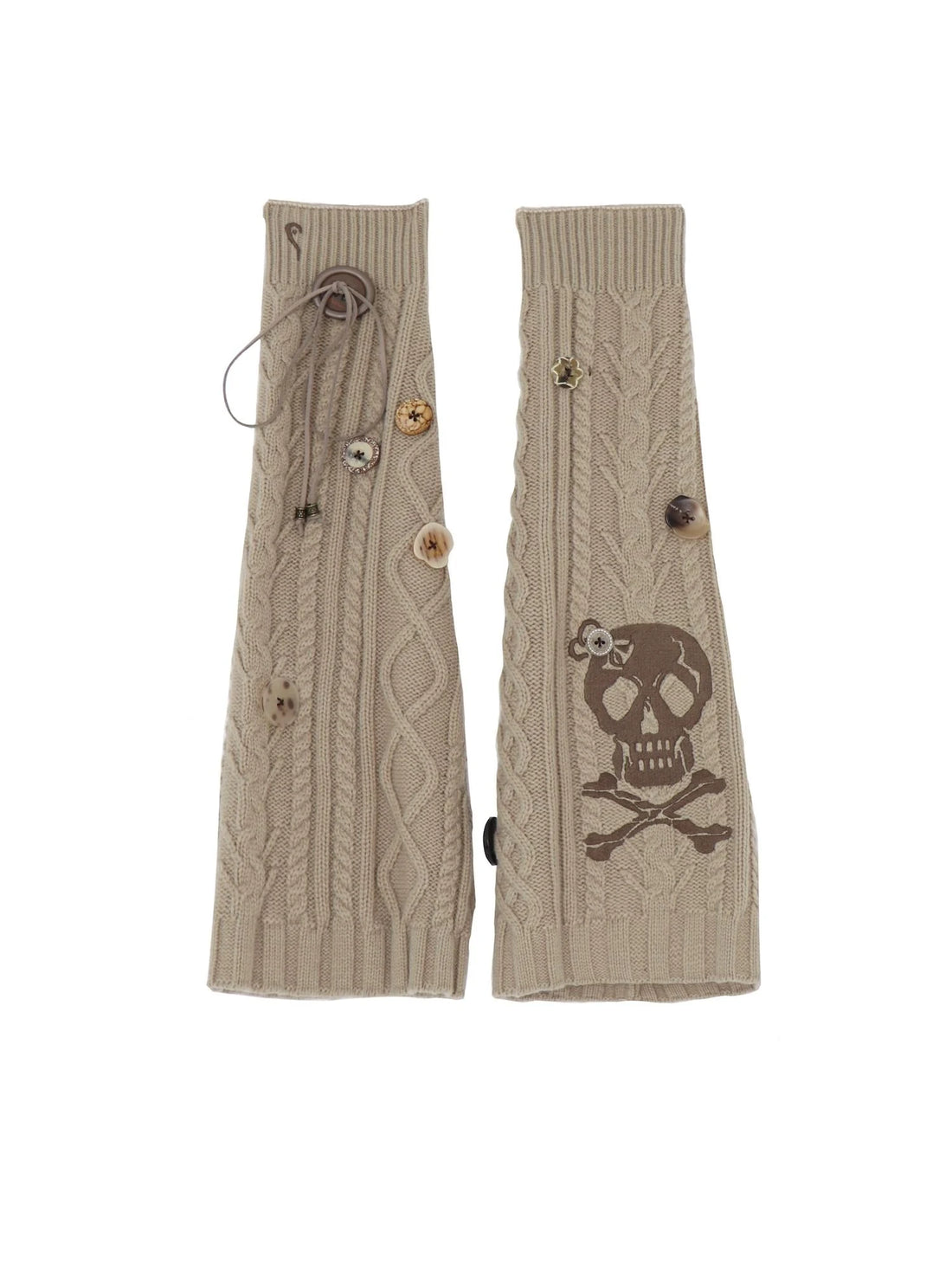 Skull Bootcut Leg Warmers