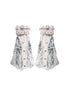 ARIADNAw Patchwork Wool Punk Shorts Deer Velvet Street Edge