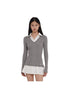 SweetChilling Knitted Shirt With Pleated Skirt Dress