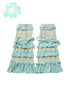 Frufru Gulu Summer Lace Sweet Girl Socks Green