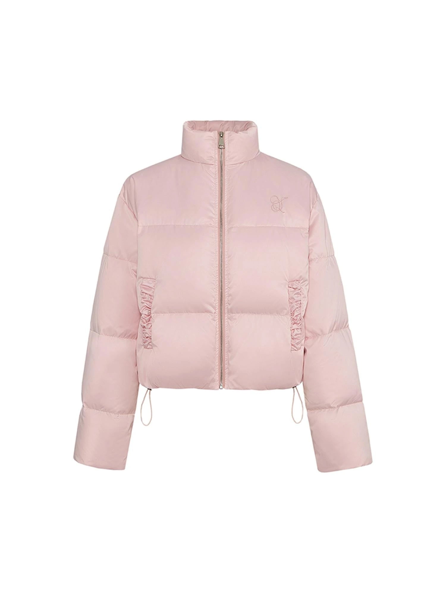 Zhou Ye Winter Pearl Down Jacket 90 White Duck Feather Coat
