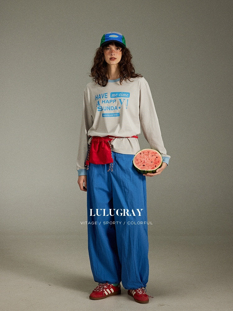lulugray_Colorblock_Striped_Letter_Loose_Fit_Women&
