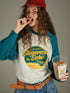 lulugray_Retro_Colorblock_Letter_Print_Raglan_Loose_Women&