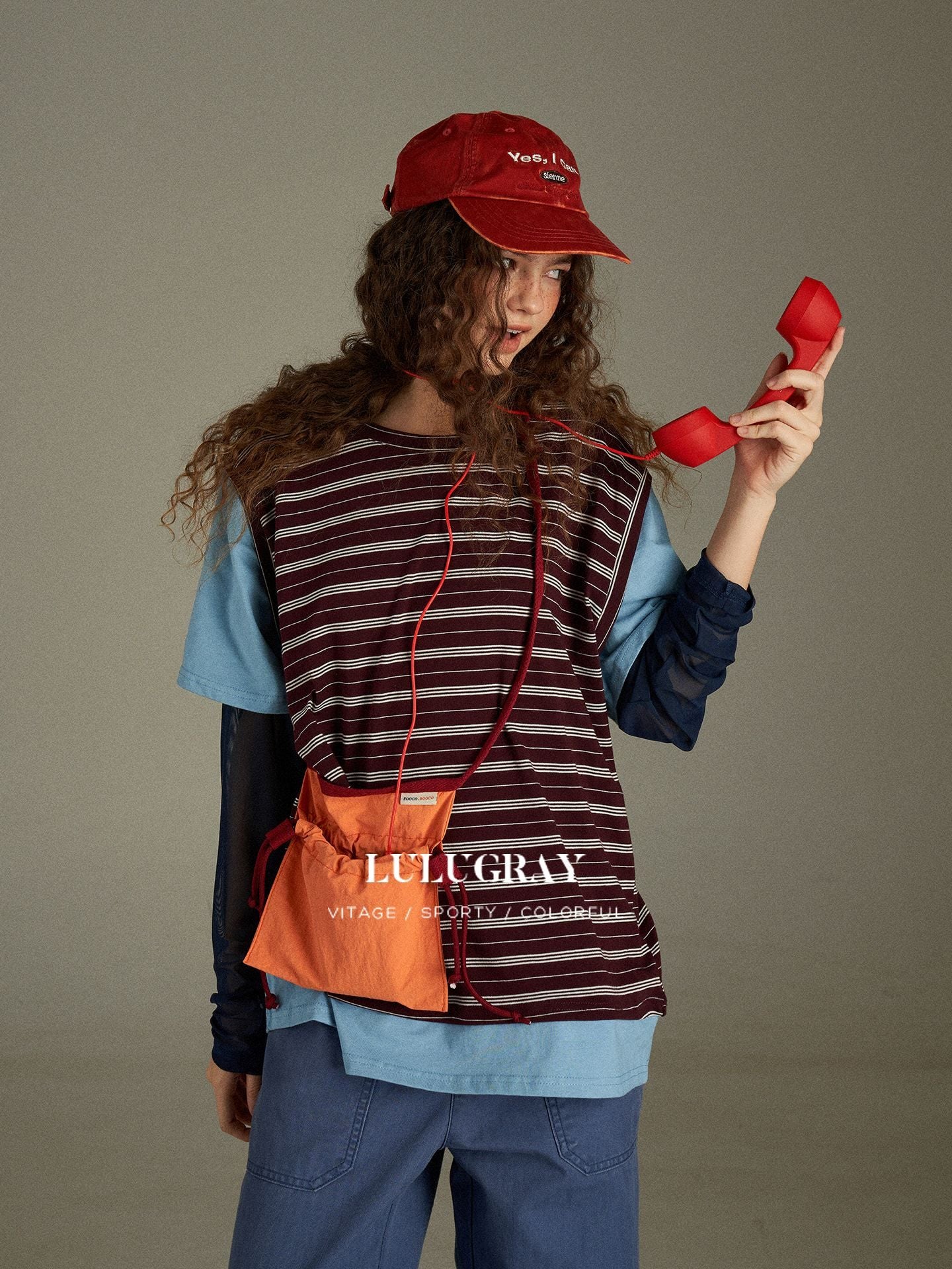 lulugray_Retro_Striped_Colorblock_Patchwork_Layered_Women&