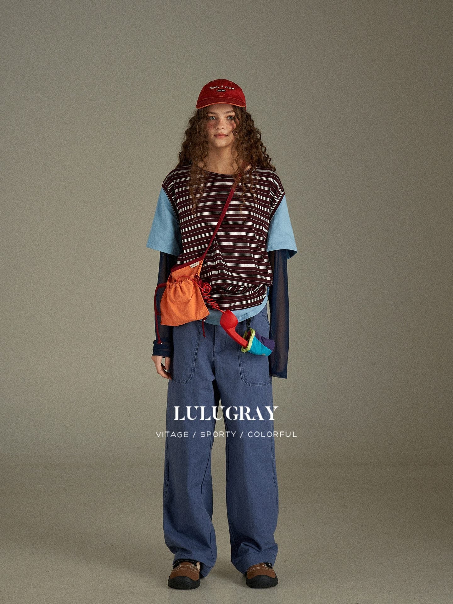 lulugray_Vintage_Blue_High_Waist_Cargo_Large_Pocket_Relaxed_Women&