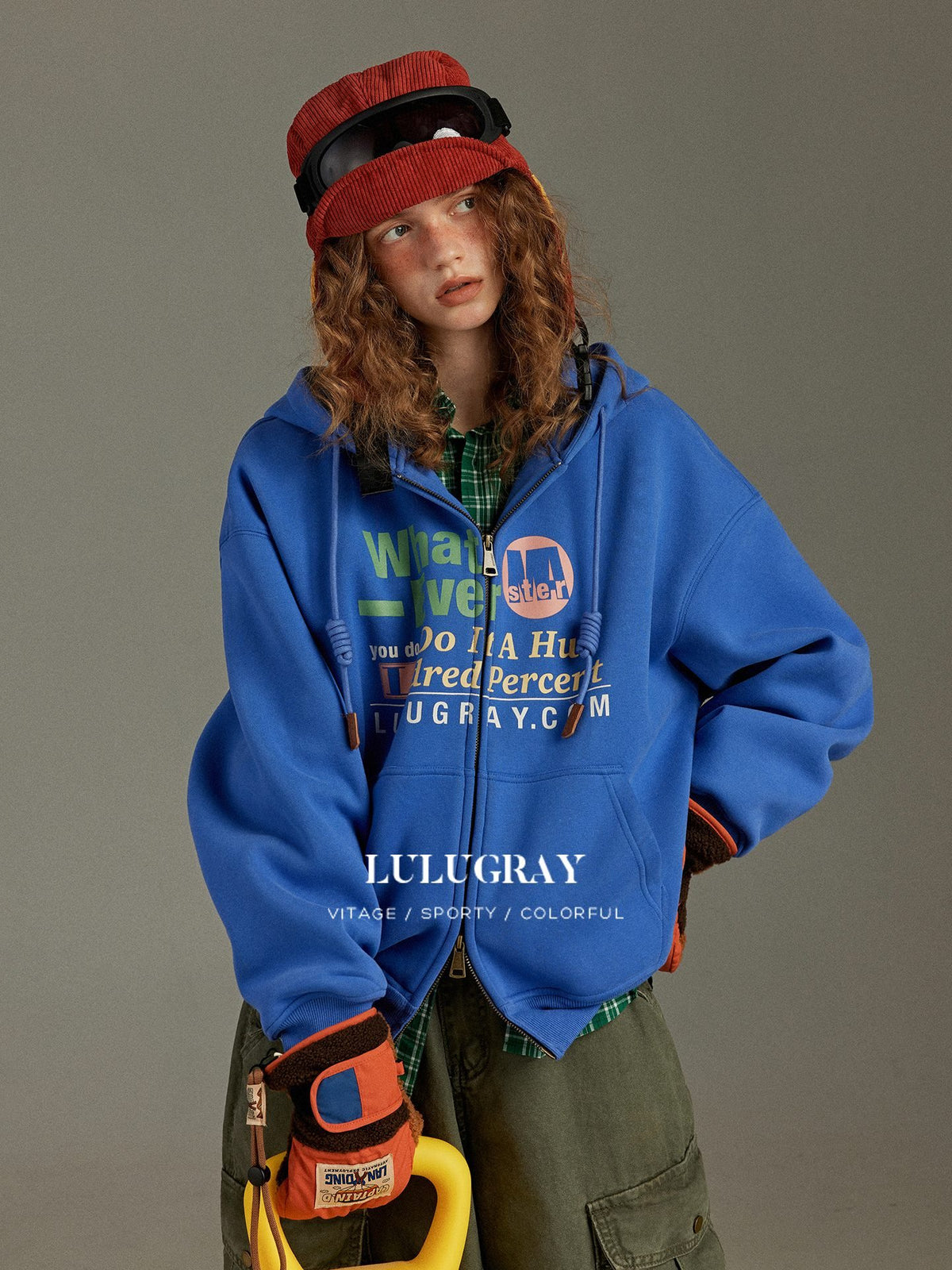 lulugray_Vintage_Letter_Print_Double_Zip_Fleece_Lined_Women&