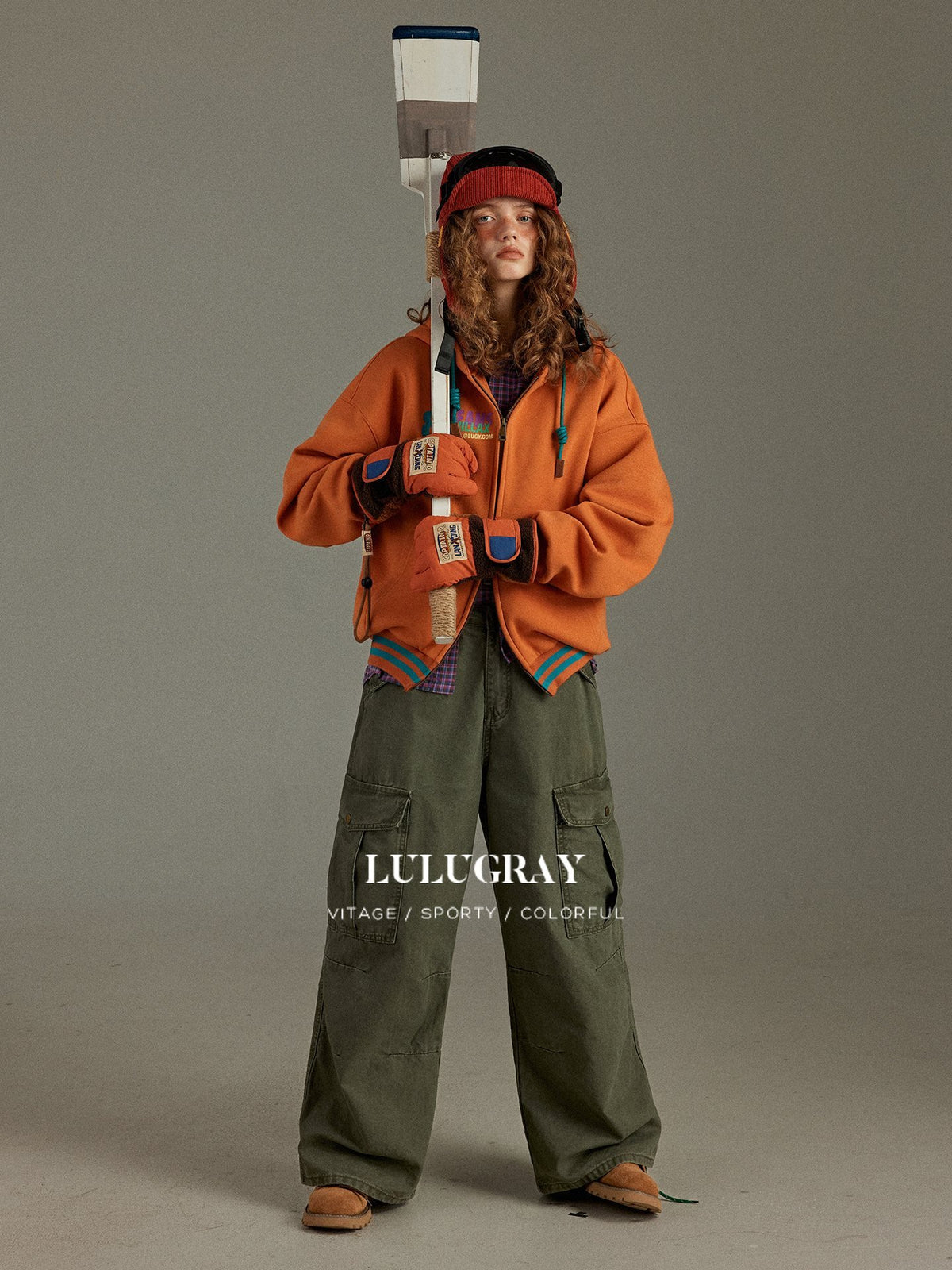 lulugray_Vintage_Letter_Print_Fleece_Lined_Women&