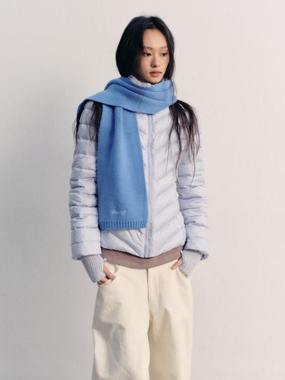 lvetong 90% White Duck Down Lightweight Slim Short Street Stand Collar Lady Down Jackets