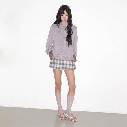 lvetong_Purple_Knit_Backless_Slim_Fit_Crew_Neck_Women&