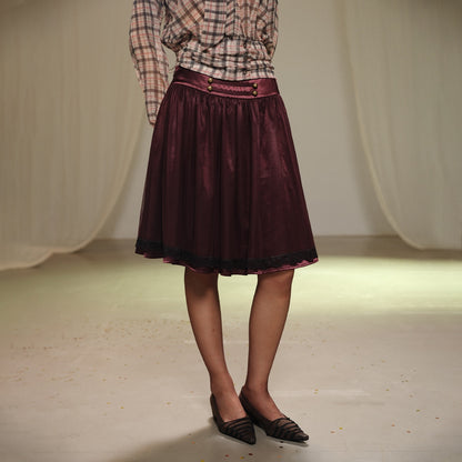 lvetong_Purple_Lace_Tulle_Gathered_A_Line_Low_Waist_Women&