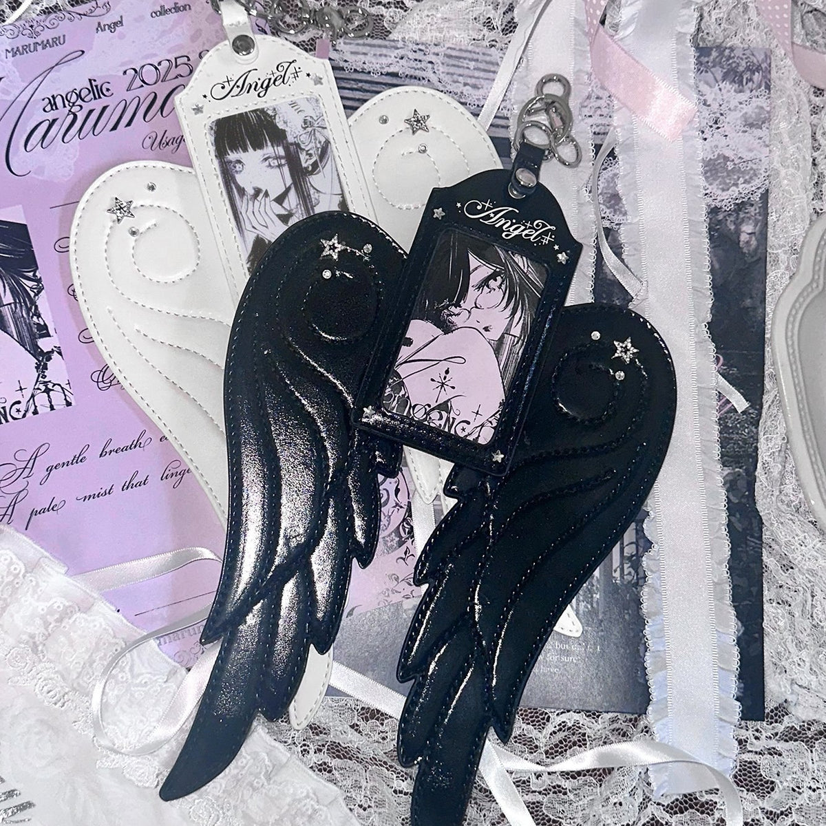 marumaruzip_Angel_Wing_Slim_Narrow_Card_Holder_Compact_Women&