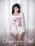 marumaruzip_Bird_Cartoon_Mesh_Lace_Bow_Print_Square_Neck_Women&