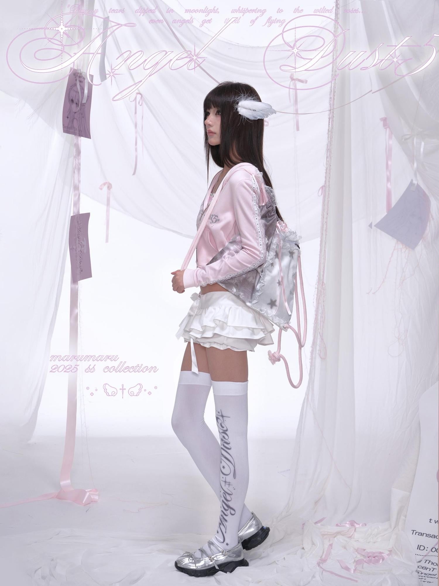 marumaruzip Dreamy Angel Printed Non Slip Women&