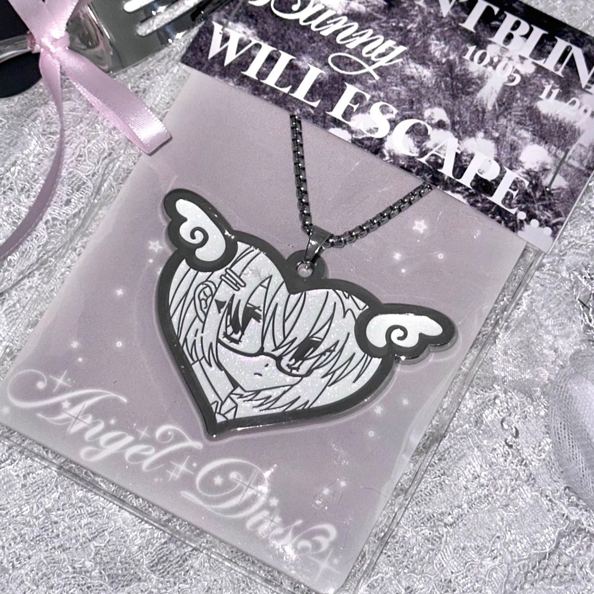 marumaruzip_Original_Design_Angel_Dust_Faux_Enamel_Subculture_Women&
