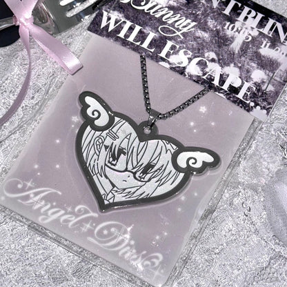 marumaruzip_Original_Design_Angel_Dust_Faux_Enamel_Subculture_Women&