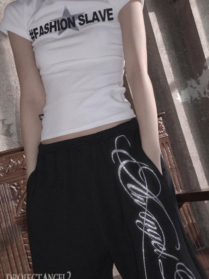 marumaruzip Silver Shimmer Cross Print Women&