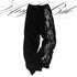 marumaruzip_Silver_Sparkle_Print_Black_Asymmetric_Straight_Leg_Women&