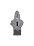 DoublePunch Lace-Up Batwing Sleeve Hollow Knit Cropped T-Shirt
