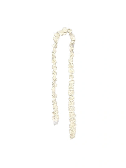 Floral Knit Fringe Scarf Shawl Wrap