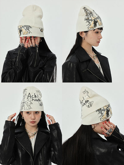 Achihara Bloom Bloom Dual Persona Beanie