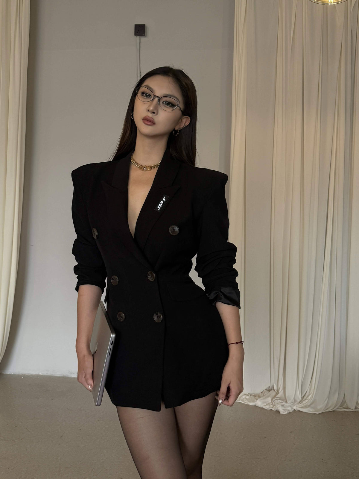 mss_studio_Double_Breasted_Waist_Cinching_Long_Sleeve_Women&