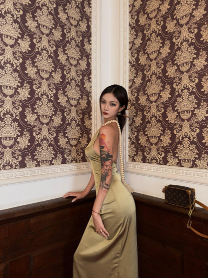 mss studio Elegant Neo Chinese Beaded Women&