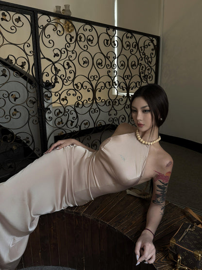 mss studio Elegant Neo Chinese Beaded Women&