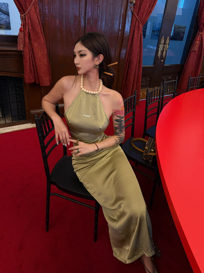 mss studio Elegant Neo Chinese Beaded Women&