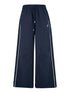 2025 Ss Loose Flared Parachute Pants In Contrast Colors Pants