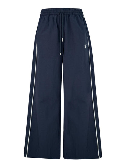 STRIKE A POSE 2025 Ss Loose Flared Parachute Pants In Contrast Colors Pants