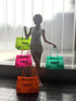 nit alcove Four Color Jelly Boxy Women&