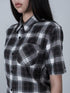 nnn_society_Black_White_Plaid_Set_Shoulder_Slim_Pocket_Women&