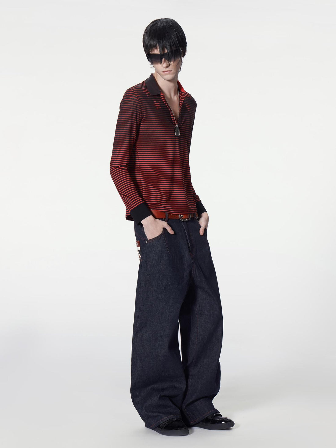 no E mosen Indigo Patchwork Star Studded Color Block Women&