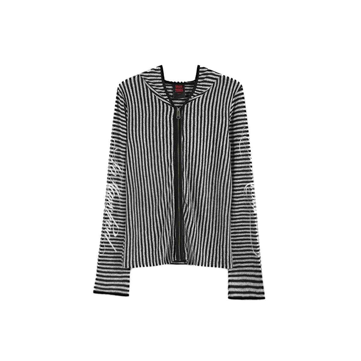no_E_mosen_Irregular_Vintage_Striped_Hollow_Out_Hooded_Silver_Print_Women&