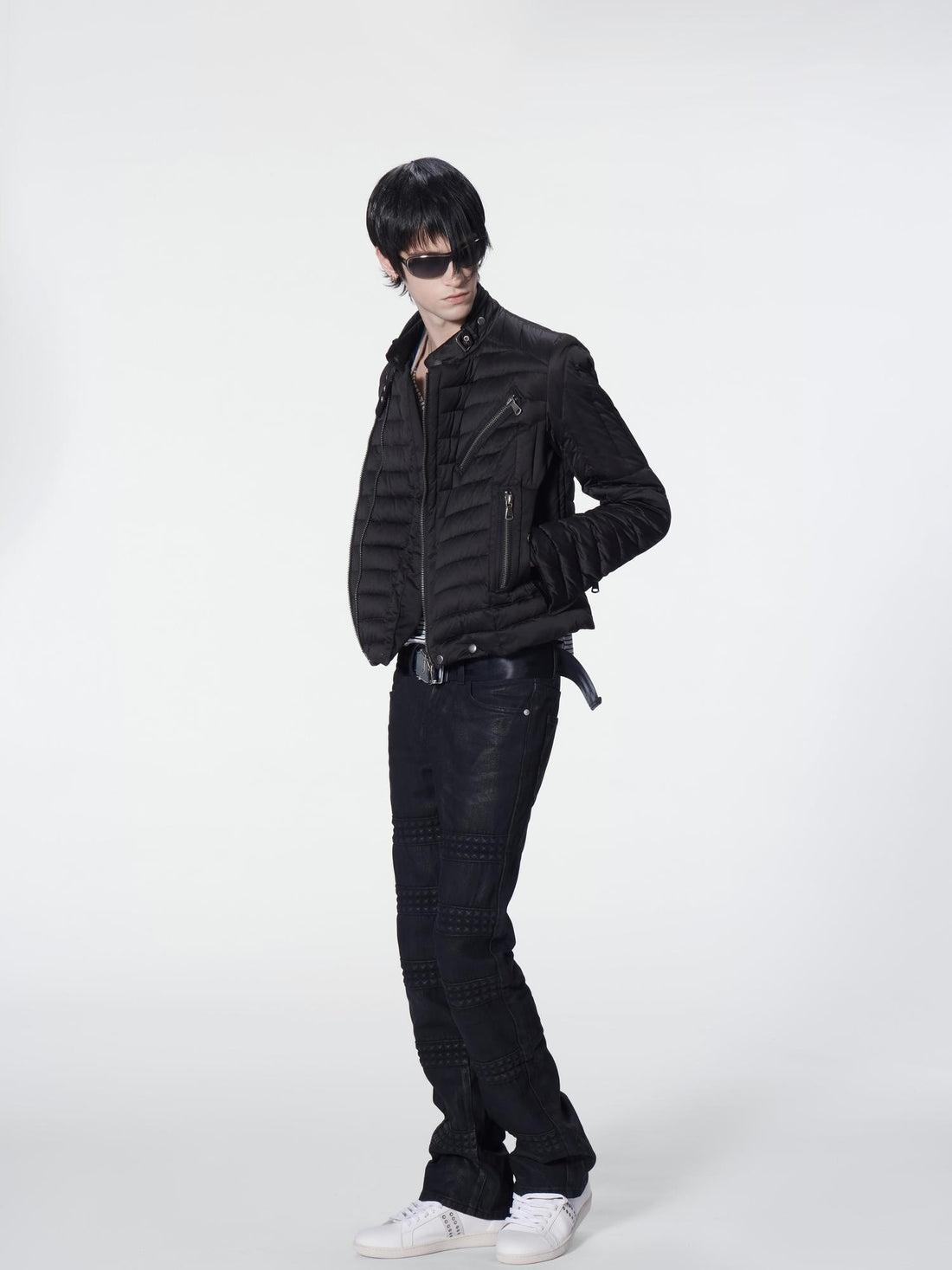 no E mosen Multi Zip Structured Slim Fit Women&