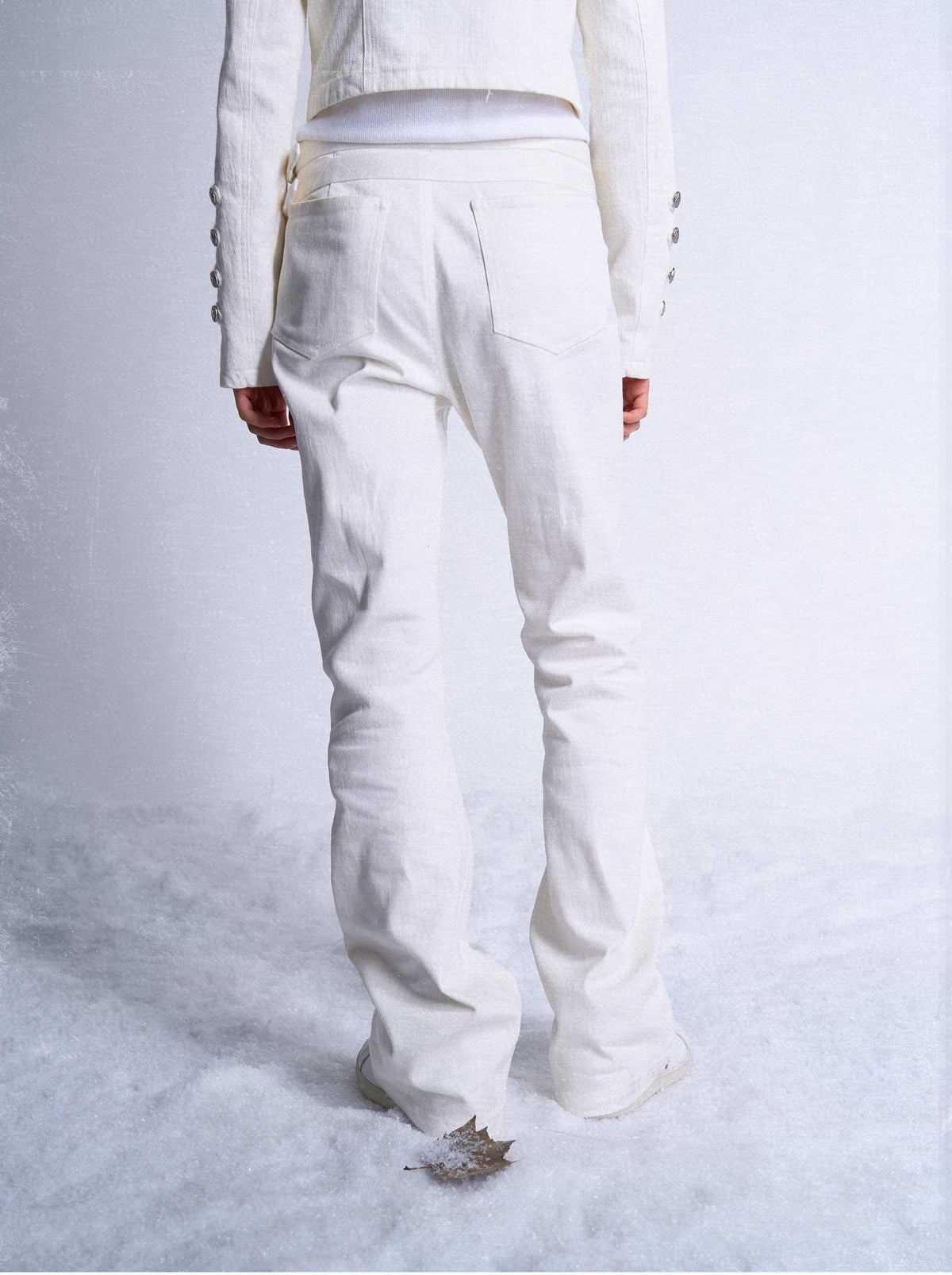 no_E_mosen_Raw_Texture_3d_Effect_Studded_Lace_Up_Low_Rise_Slim_Fit_Women&