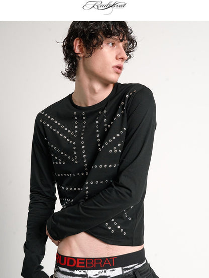 no E mosen Studded Rhinestone Embellished Slim Fit Women&