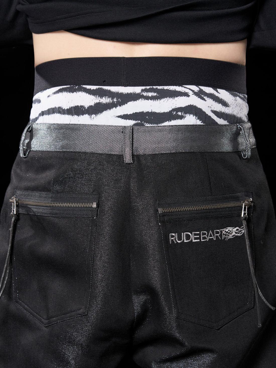 no E mosen Tiger Print Mid Rise Modal Sexy Women&