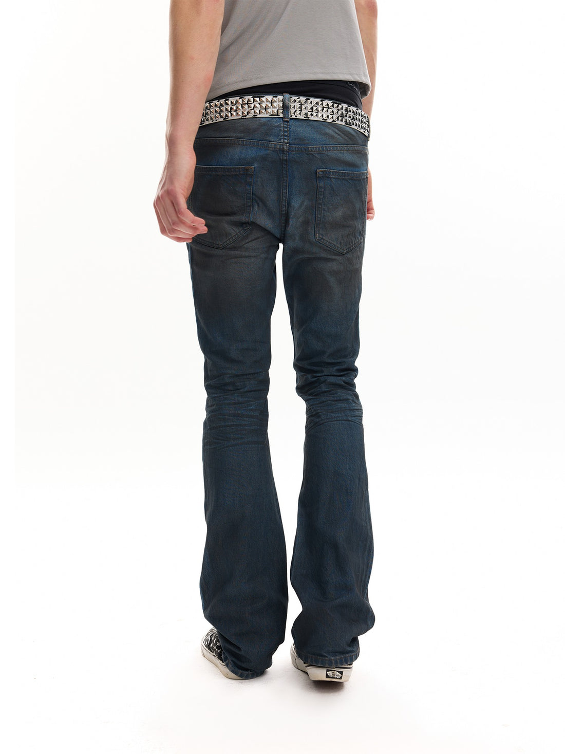 no E mosen Wax Coated Distressed Washed Women&