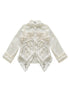 WSW WUSHENWU Mesh Chiffon Industrial Minimalist Oversized Shirt