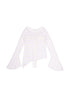 ARIADNAw Ariana Collage Stripe Punk Sleeve Top