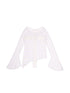 Ariana Collage Stripe Punk Sleeve Top