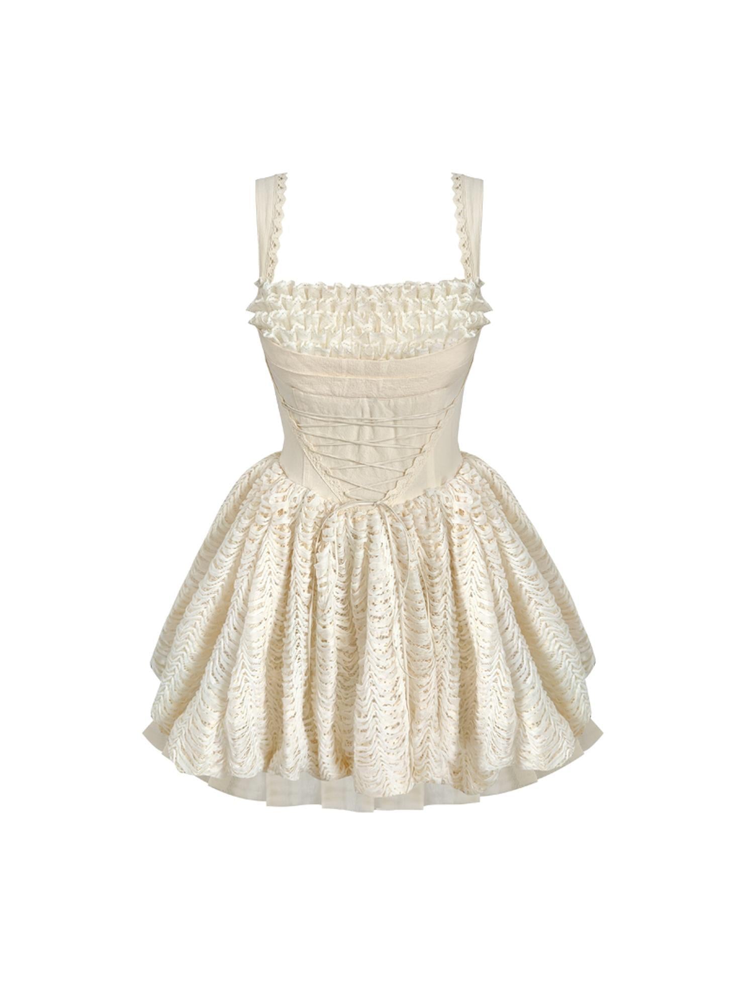 WSW WUSHENWU Sunlit Ballet Princess Dress