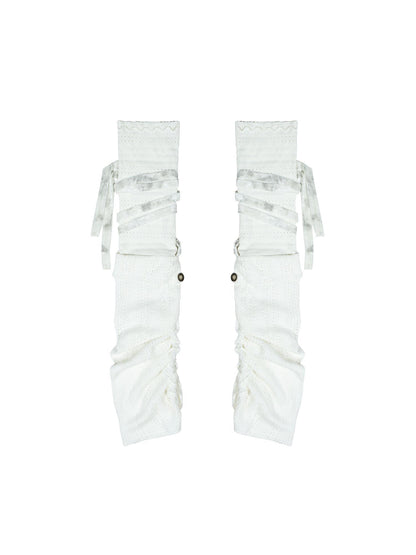 ARIADNAw Punk Rock Millennium Recyclable Wool Spliced Socks